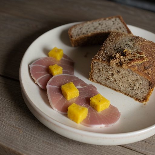 Ham Slice With Curried Fruit^ recipe image
